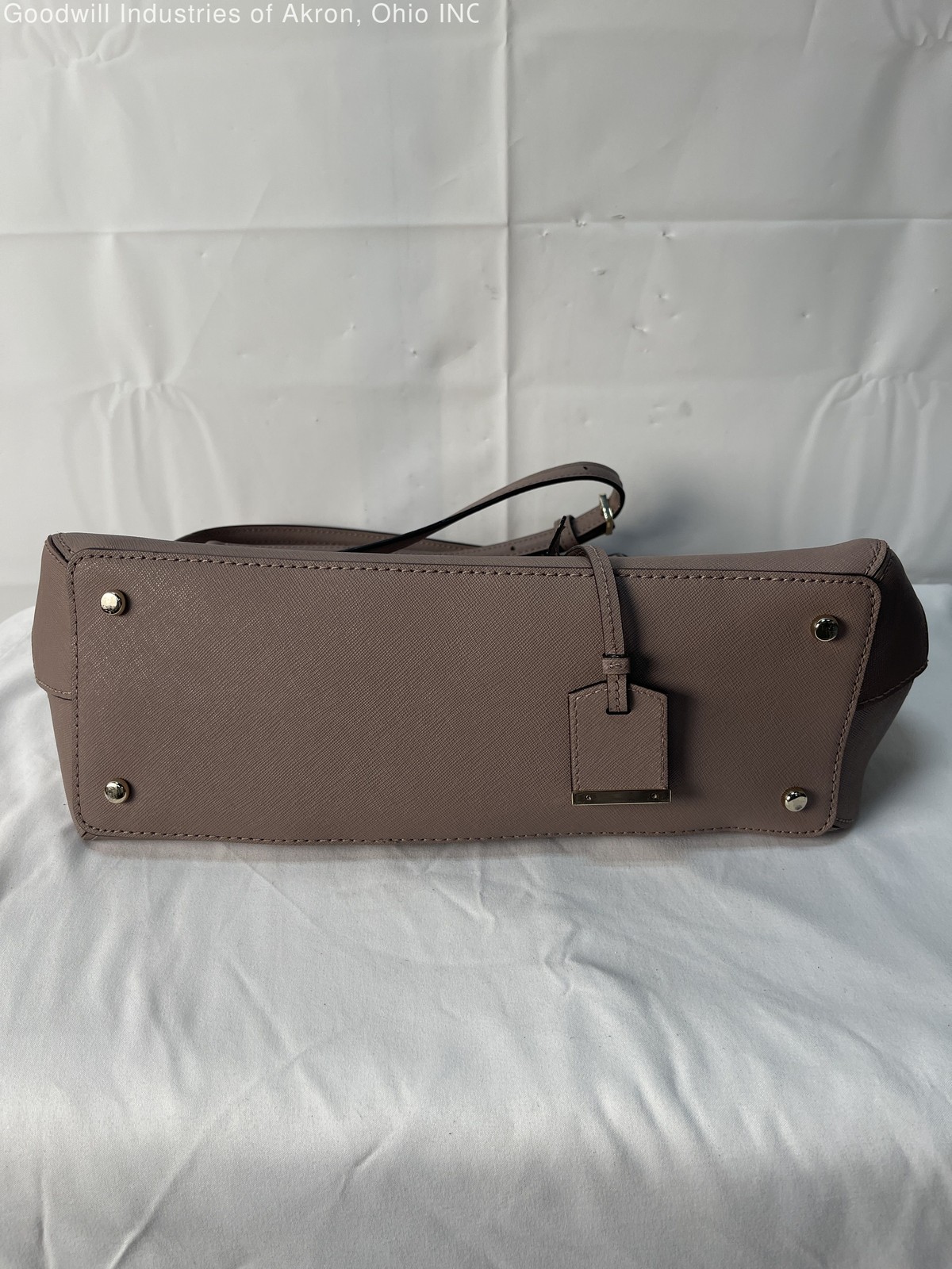 Gently Loved Certified Authentic Taupe Kate Spade Leather Satchel Handbag