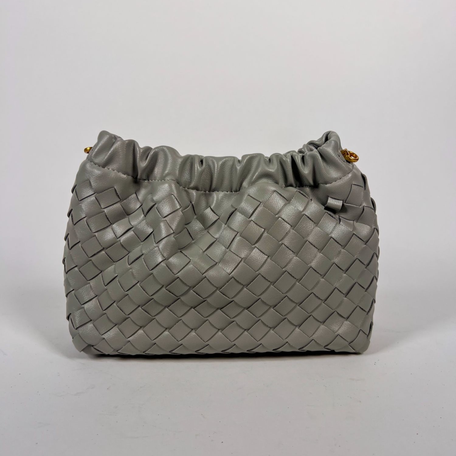 Verano Hill Joyce Shoulder Bag – Grey Woven Cloud Purse – Deadstock NWT