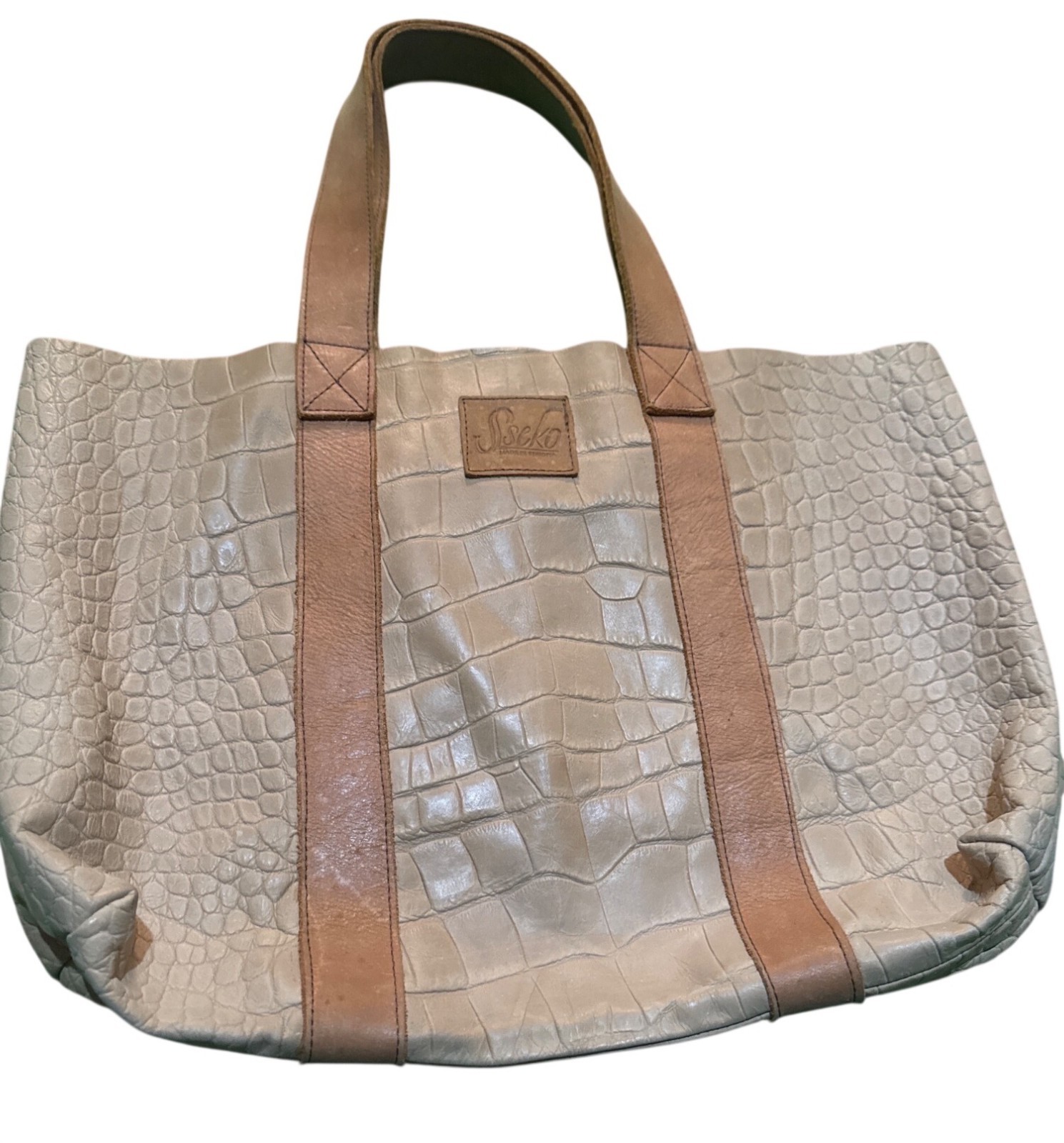 Sseko leather tote Ethiopia bag purse market carryall
