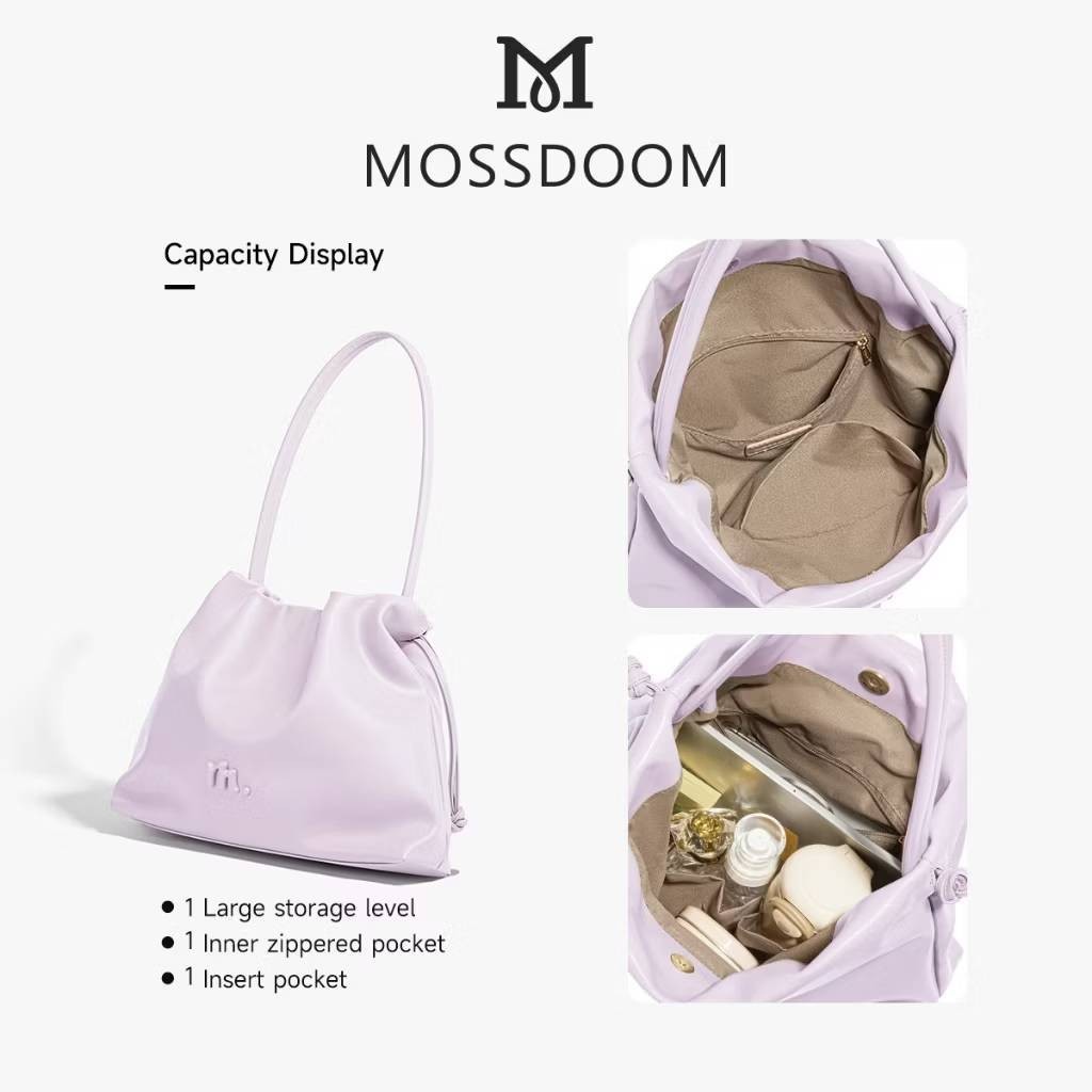 MOSSDOOM Danica Shoulder Bag For Woman Korean Fashion Large Capacity Color