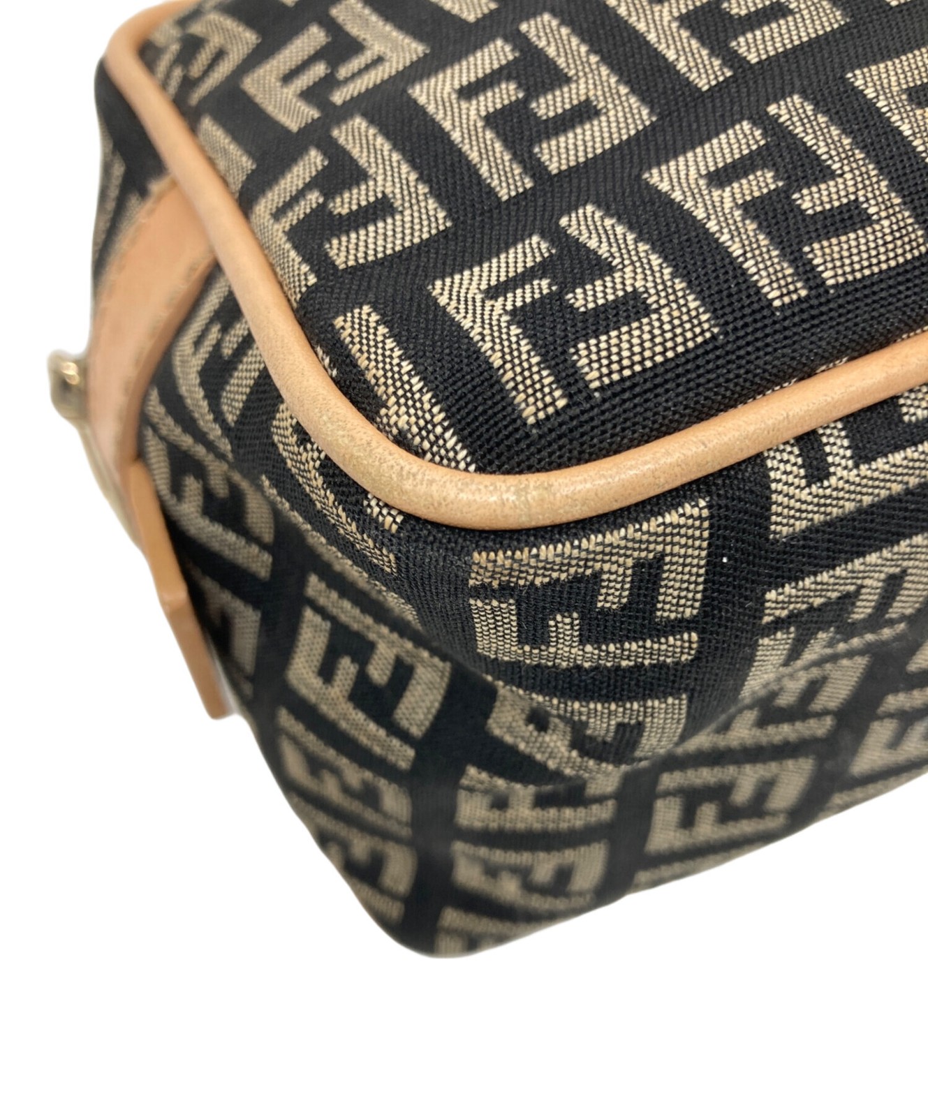 Fendi Mini 2373 8BN004 028 Black Boston Bag #TFB2967