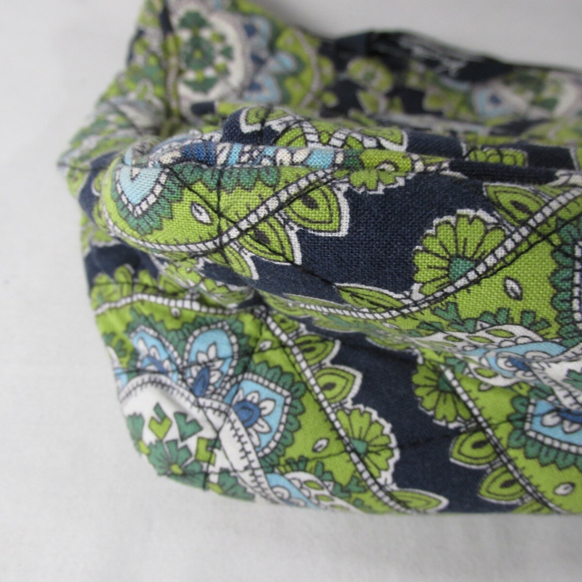 Vera Bradley Cambridge Libby Crossbody Bag Green Black Blue Quilted