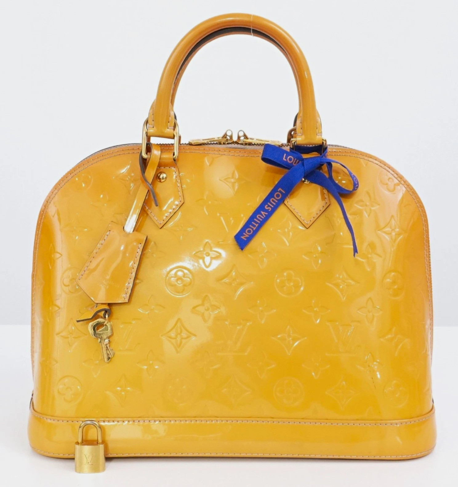 Louis Vuitton LV Monogram Vernis Alma PM Handbag FL4133 Authenticated by eBay