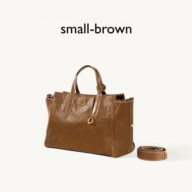 Luxury Leather Tote Bag Large Capacity Stray Bag Shoulder Crossbody Handbag