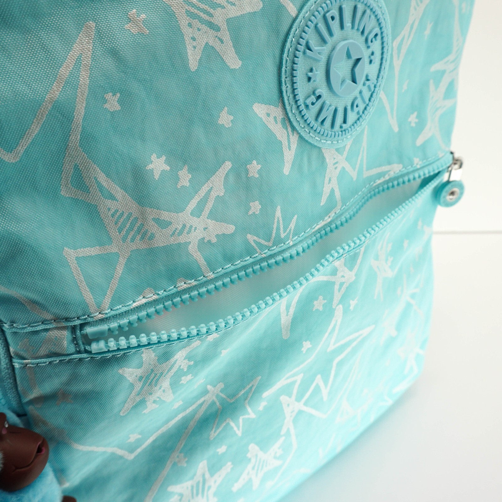 Kipling Shelden Backpack 15″ Laptop School KI1312 Polyamide Starry Vision Teal