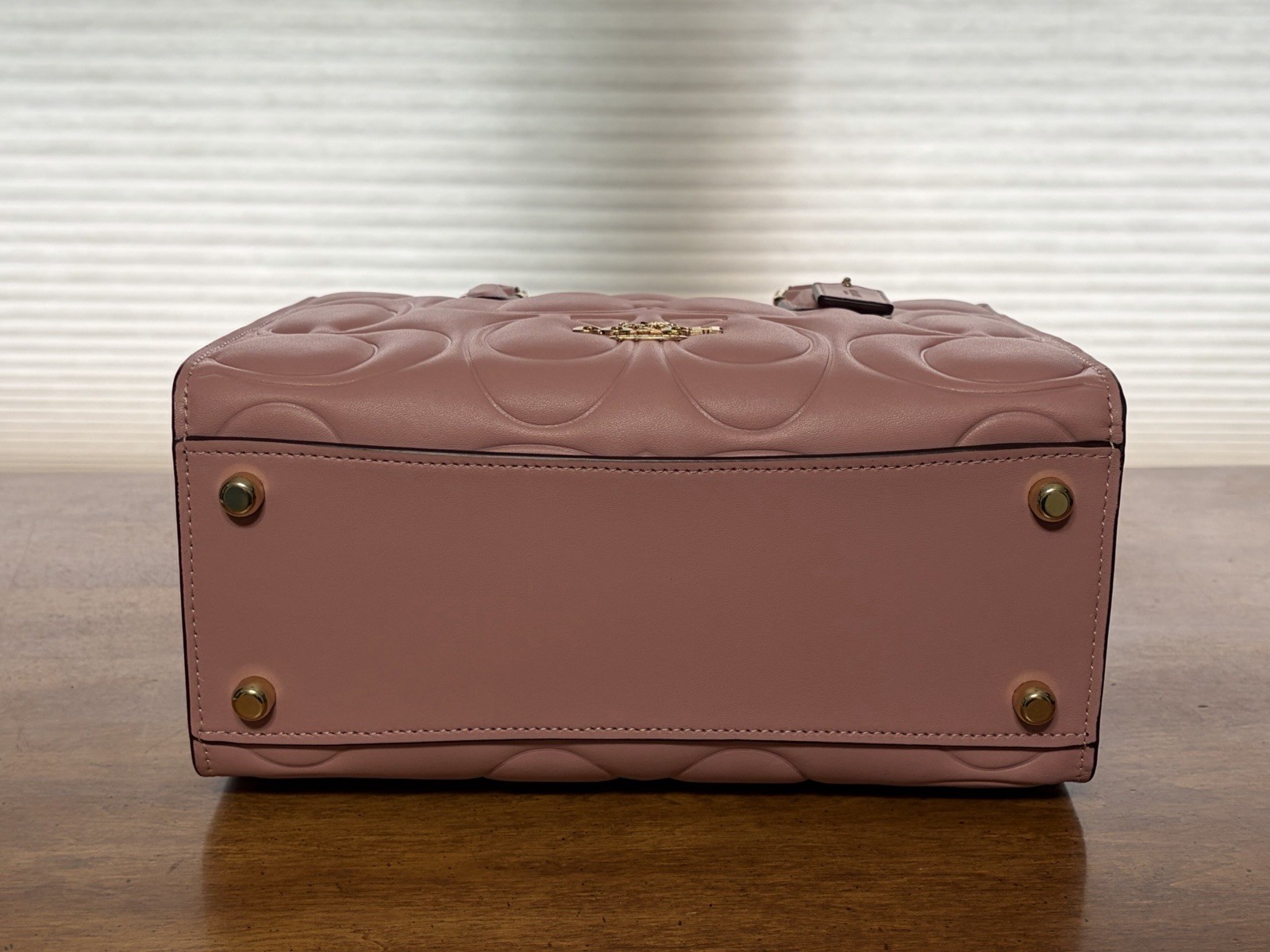 Coach Maggie Small Tote Bag in Signature Leather (CY670) – Petal Pink – NWT