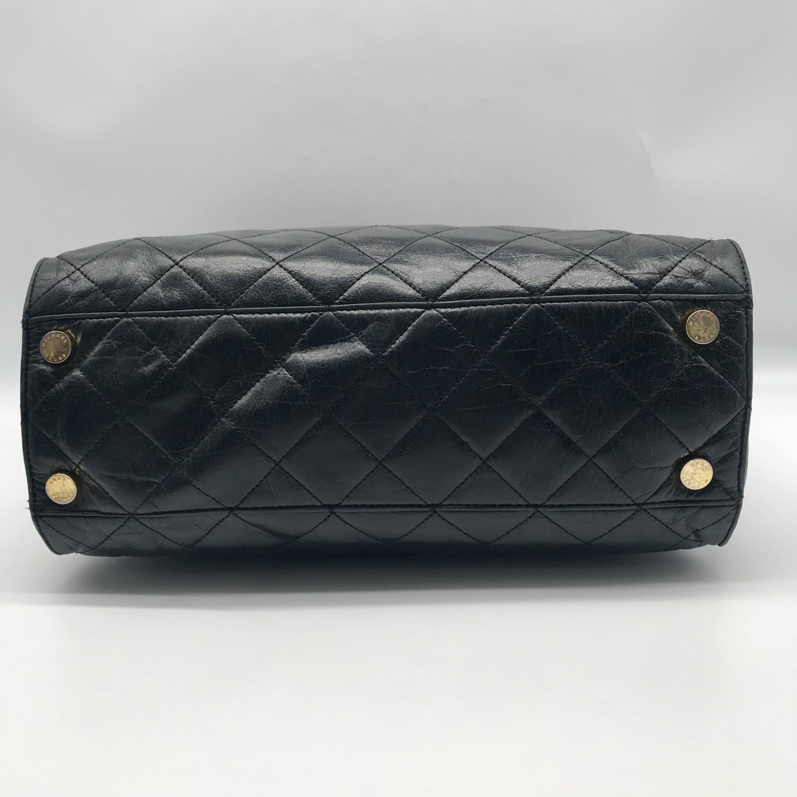 Michael Kors Black Quilted Leather Susannah Shoulder Bag