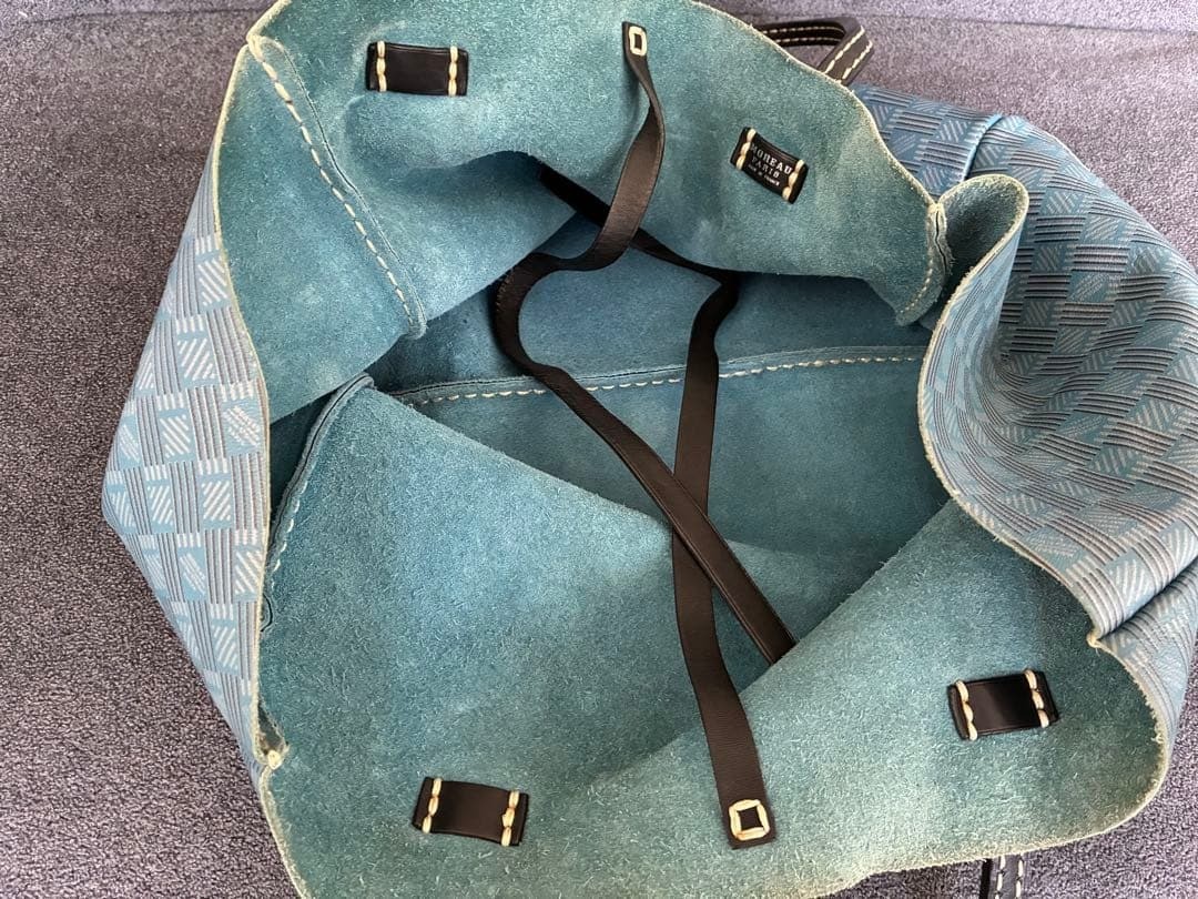 MOREAU PARIS Tote Shoulder Bag Vincennes Leather Bag