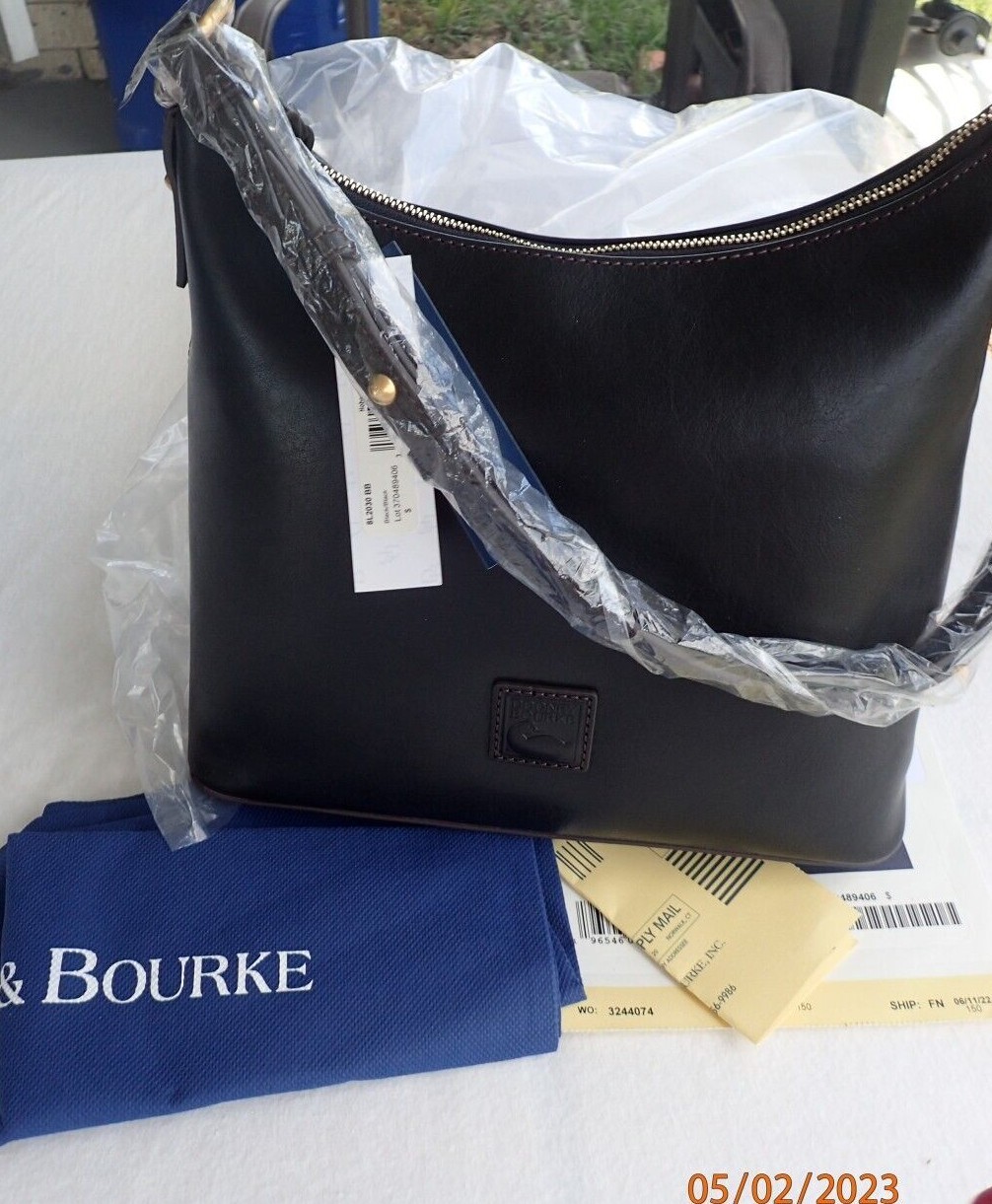 Dooney and Bourke Florentine Hobo Shoulder Bag $328 Original Packaging
