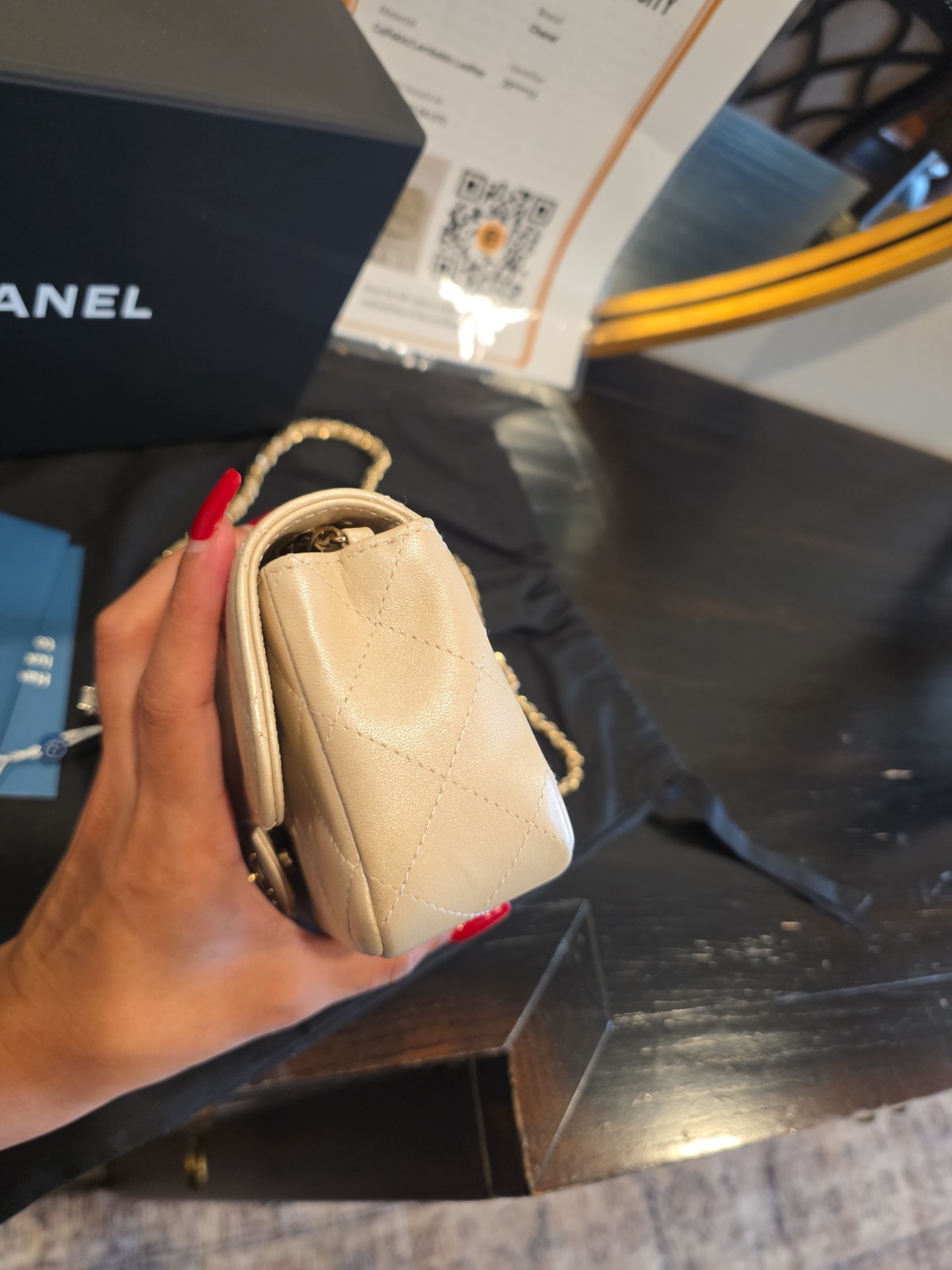 CHANEL flap BAG