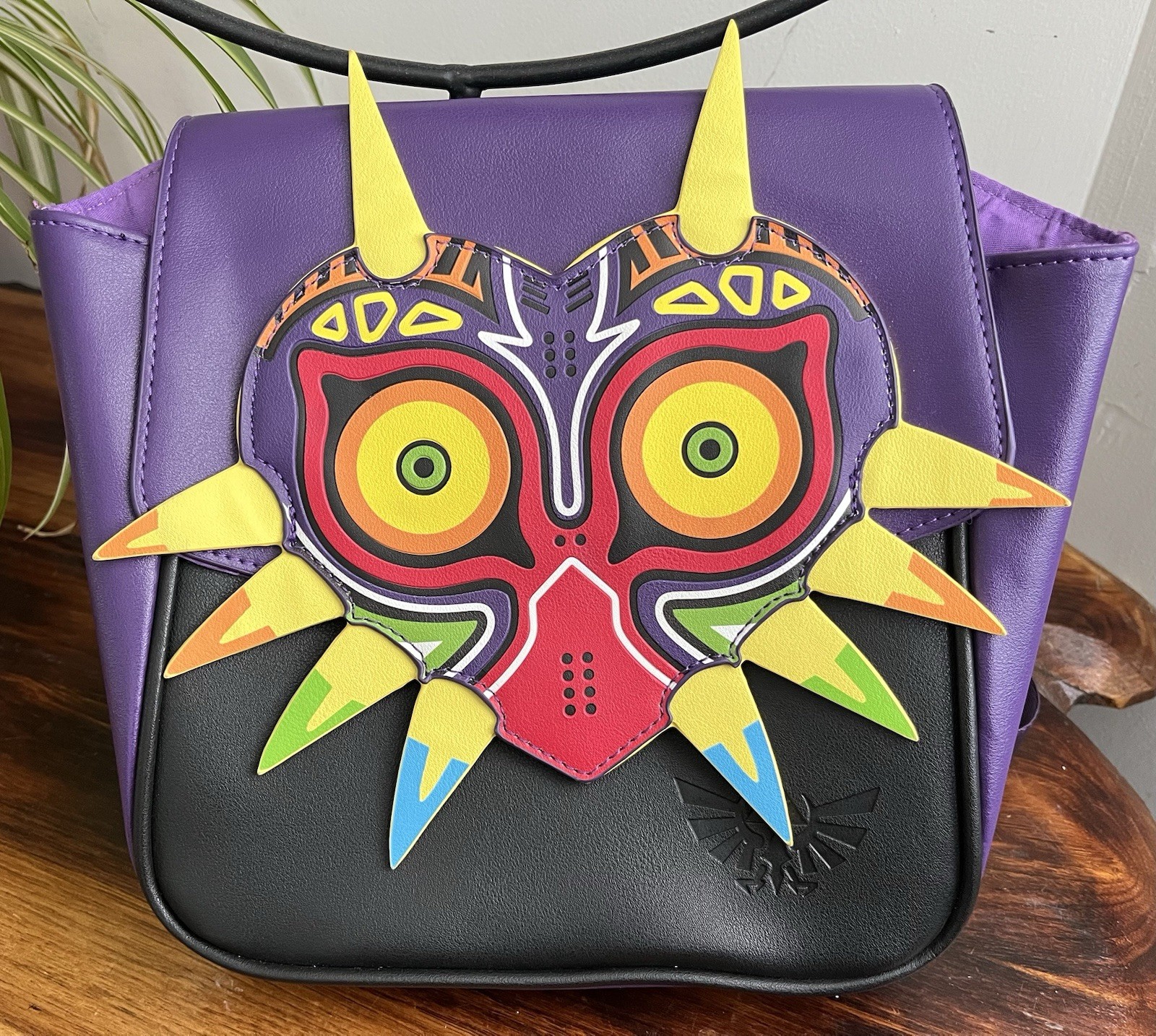 Legend Of Zelda Majora’s Mask Convertible Mini Backpack Hand Bag