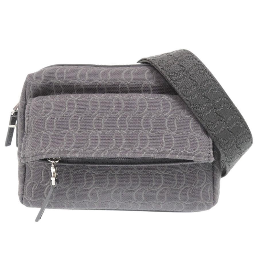 CHRISTIAN LOUBOUTIN Bag: ZIP N FLAP Gray W21H15D7cm w/dust bag;