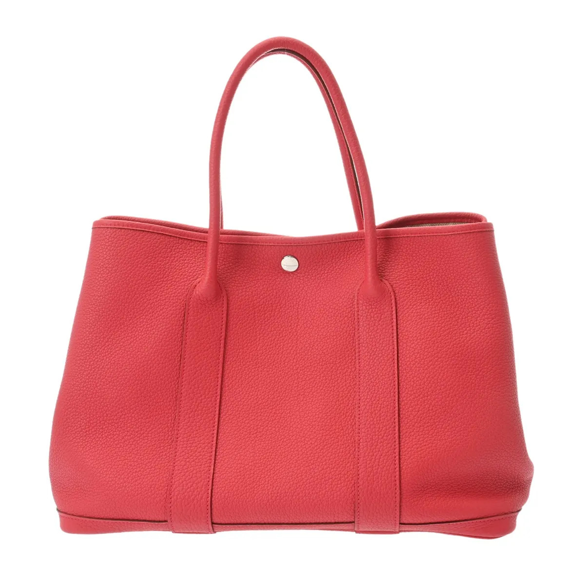 Hermes Garden Party PM Handbag Negonda Leather #WB4822