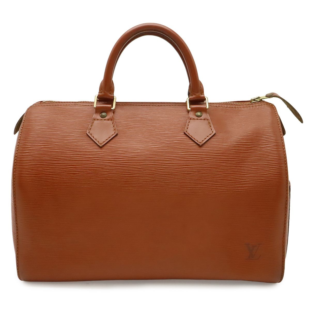 Authentic Louis Vuitton Epi Speedy 30 Kenya Brown Boston Bag Handbag M43003 LV
