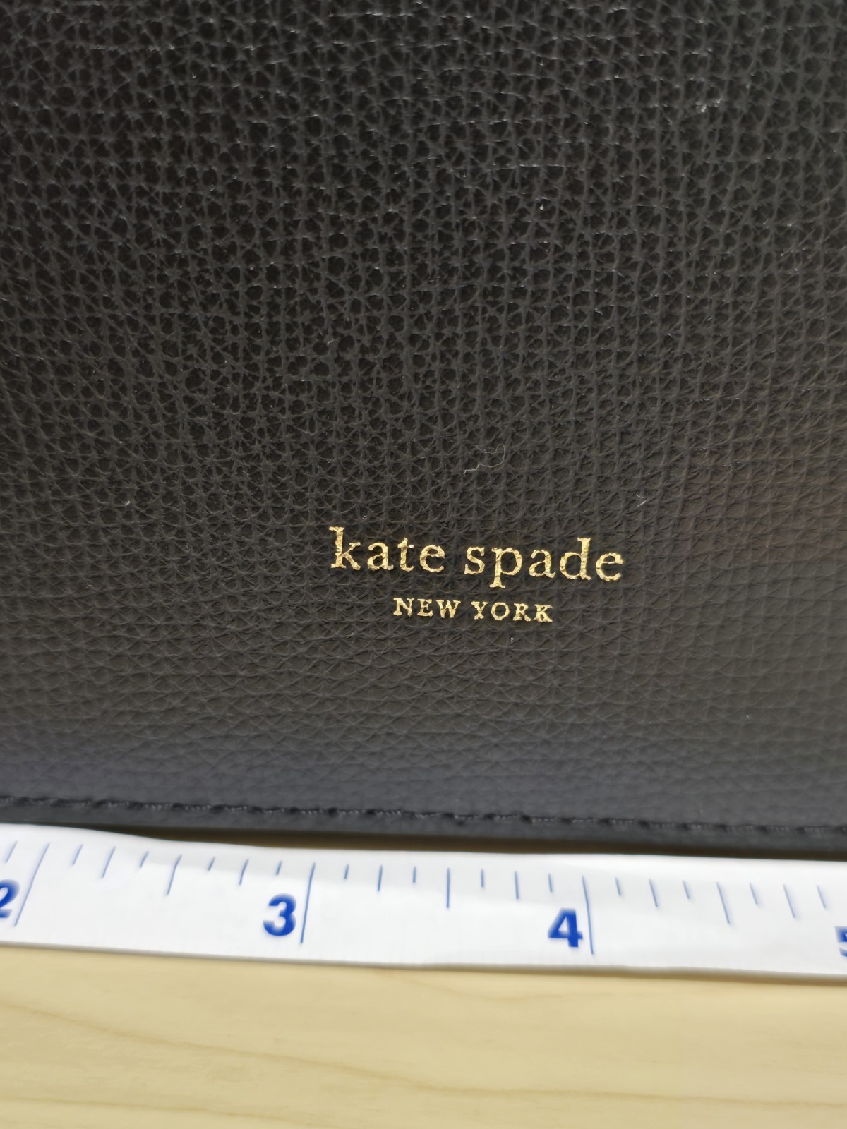 KATE SPADE Black Leather Mini Backpack Sequined French Bulldog w/ Wallet EUC