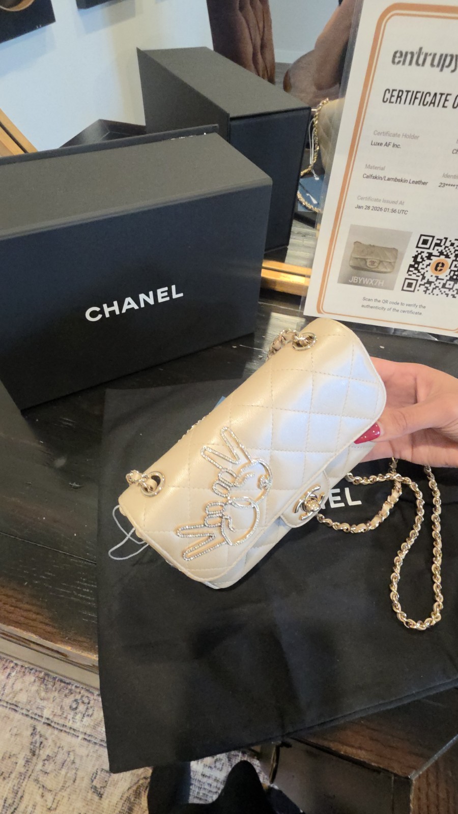 CHANEL flap BAG