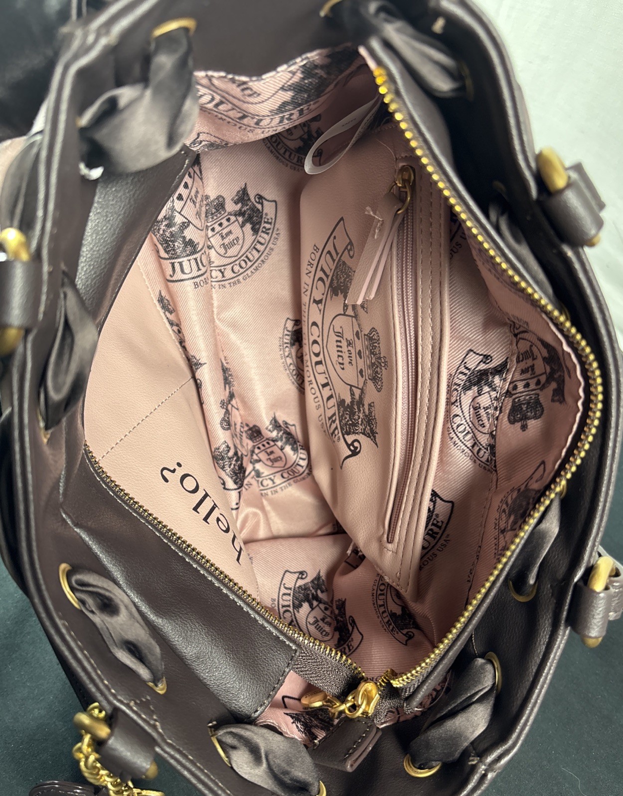 Juicy Couture Heritage Core Tote Bag In Pink (Great Condition)