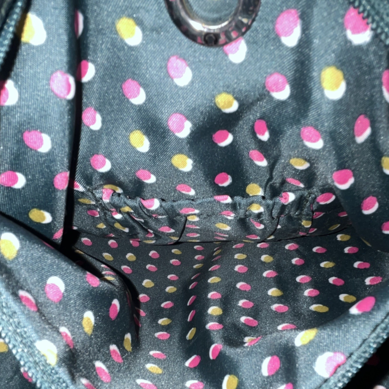 Vera Bradley Teal Multicolor Quilted Floral Shoulder Bag Adjustable Strap
