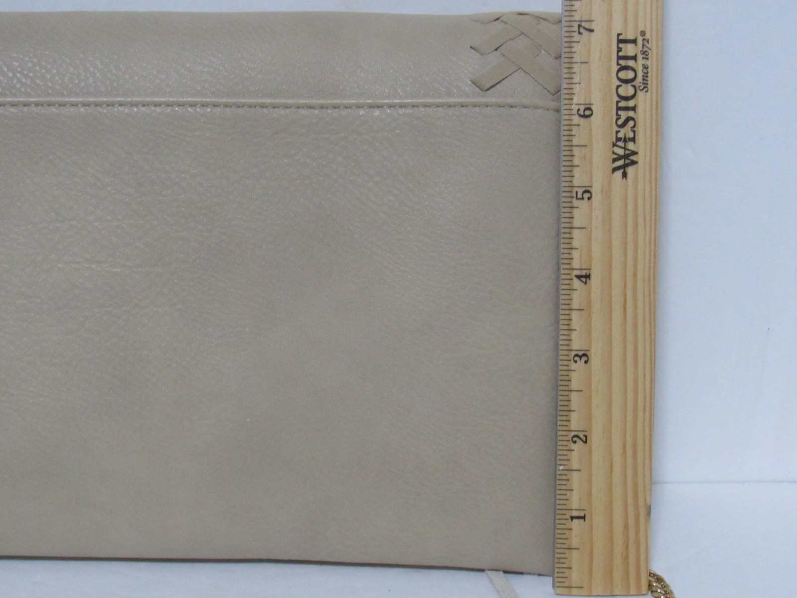 Beige Clutch Crossbody Small Purse Detachable Chain Strap Handbag Chic Event