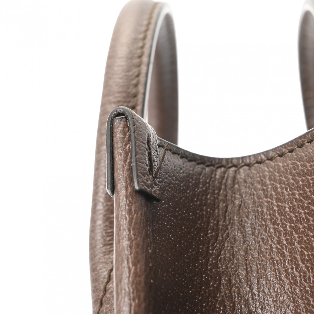 Gucci 671623 Tote Bag GG Supreme CanvasCanvas / Leather Brown #WB2831