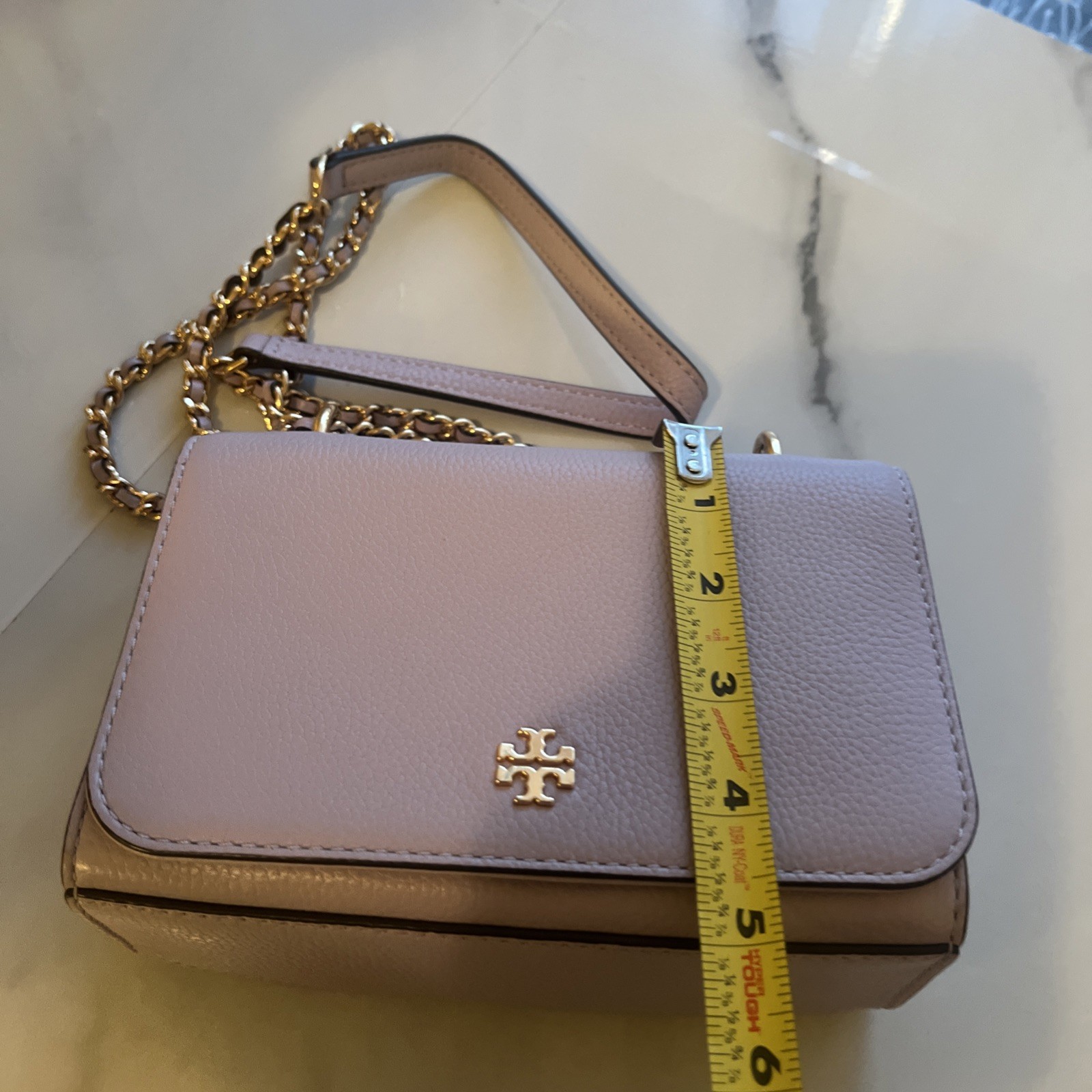 TORY BURCH Carter Adjustable Shoulder Bag Crossbody Purse Purple 😻