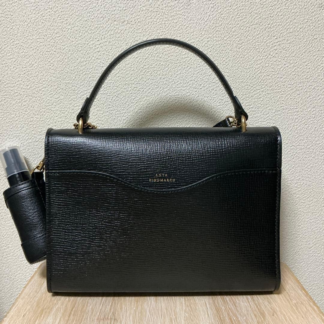 Anya Hindmarch Small Postbox, 9.25 in height, 8.66 in width, 2.76 in depth used