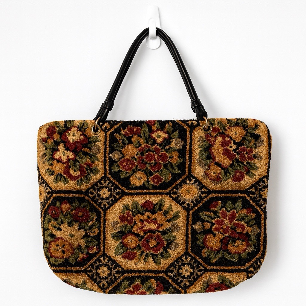 Tapestry Bag ASO Indecent Proposal Movie 1993 Carpet Bag Statement Artsy