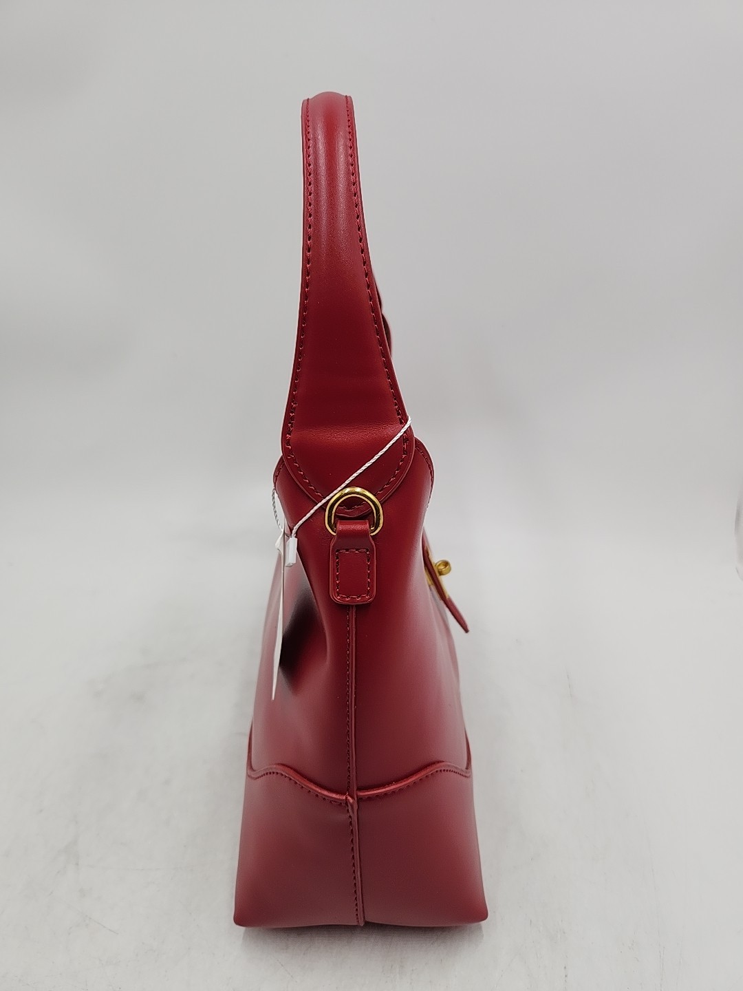 NEW Anthropologie Melie Blanco Shoulder Bag Red/Gold-Tone Hardware