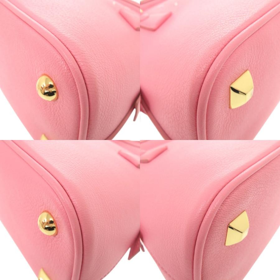 MAISON MARGIELA Bag: 5AC Classic Micro Pink W22H15-21D10.5cm w/dust bag strap;