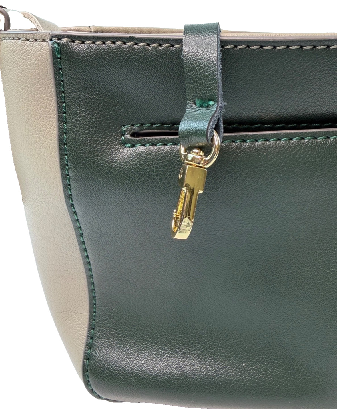 Real Simple Style Green Multi Crossbody Bag Adjustable Strap New With Tags