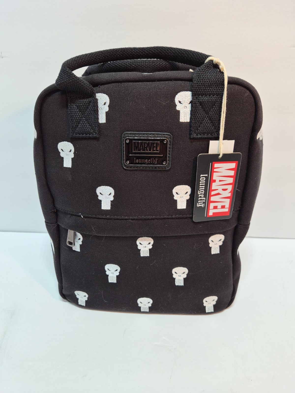 Loungefly X Marvel Punisher Embroidered Canvas Backpack