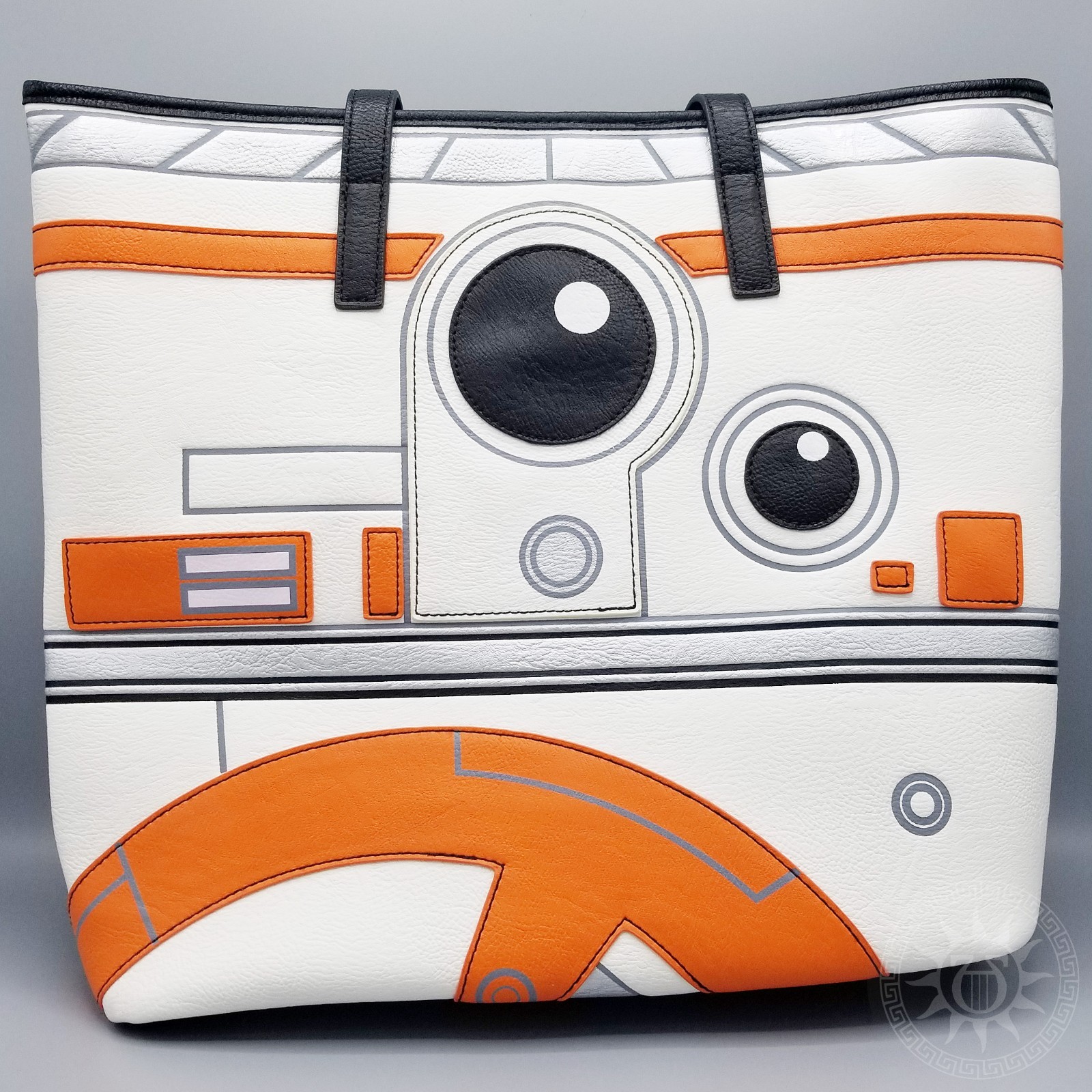Loungefly Star Wars R2-D2 & BB-8 Double-Sided Faux Leather Tote Bag NEW w/o Tags