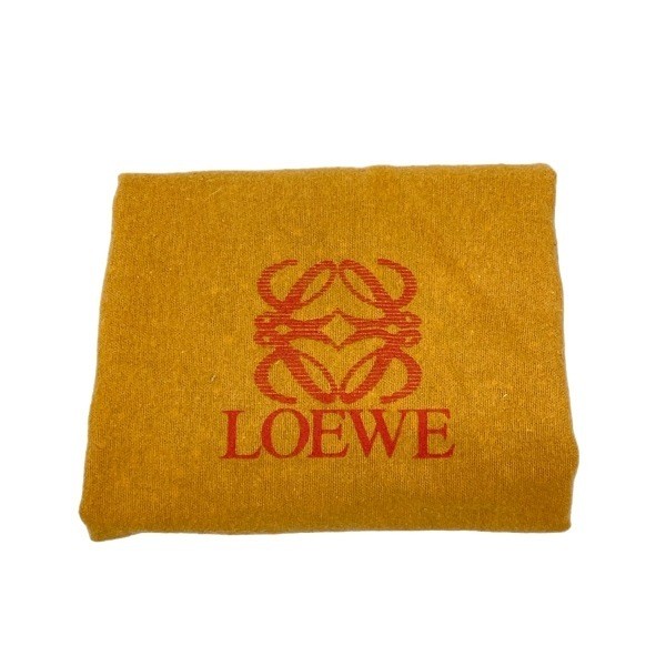 Authentic Loewe Leather Black Tote Bag From Japan