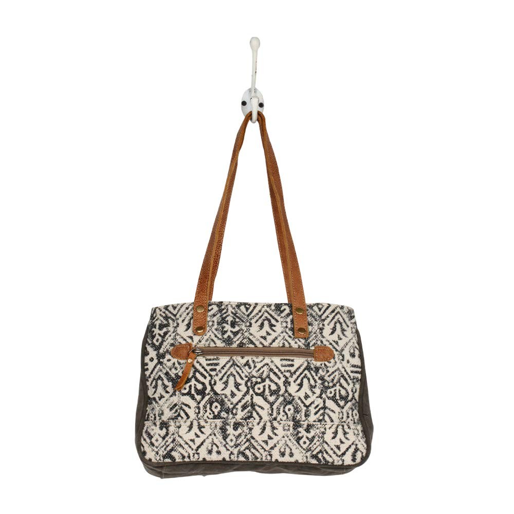 Myra Spencer Small Shoulder Bag – 13×9″ Cow Print Purses for One Size, Multi