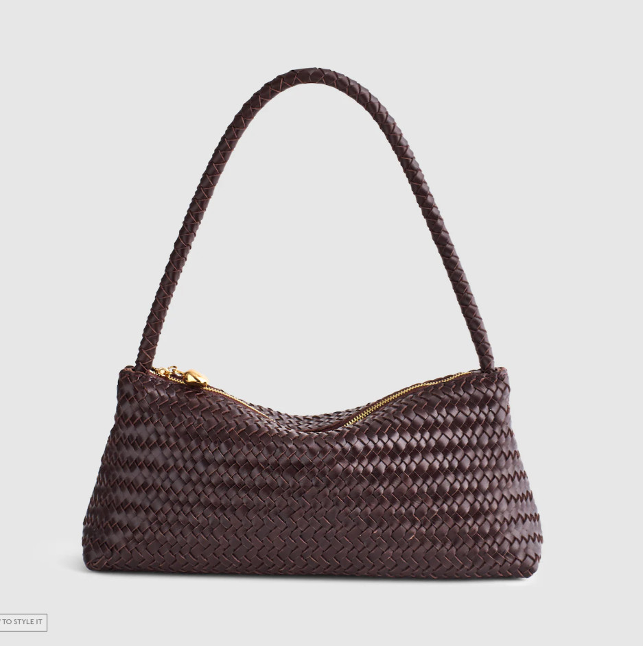 Madewell The Signature Woven Mini Zip Shoulder Bag