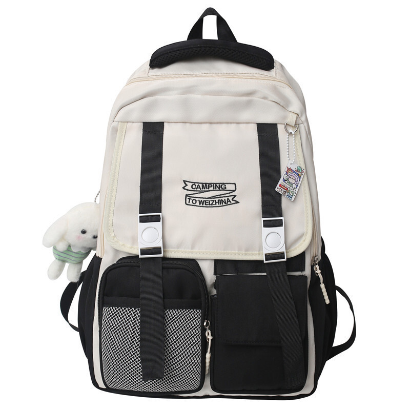 Korean Nylon Kawaii Backpack Laptop Large Capacity School Bag fr Women Girls LOT