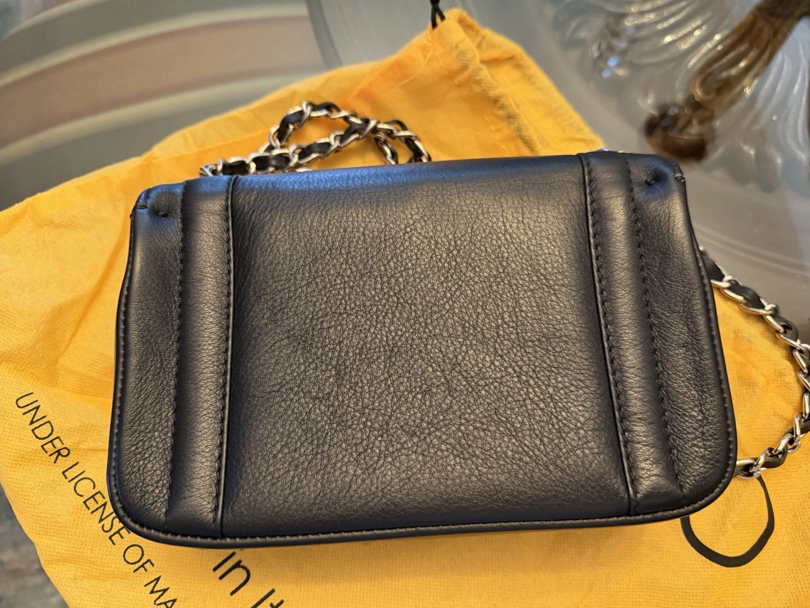 Mario Valentino Authentic Black Crossbody Beatrice- Shoulder Bag