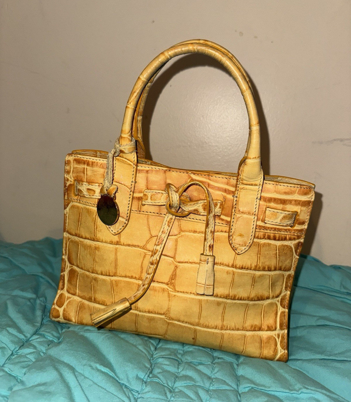 Dooney & Bourke Croc Mini Handbag