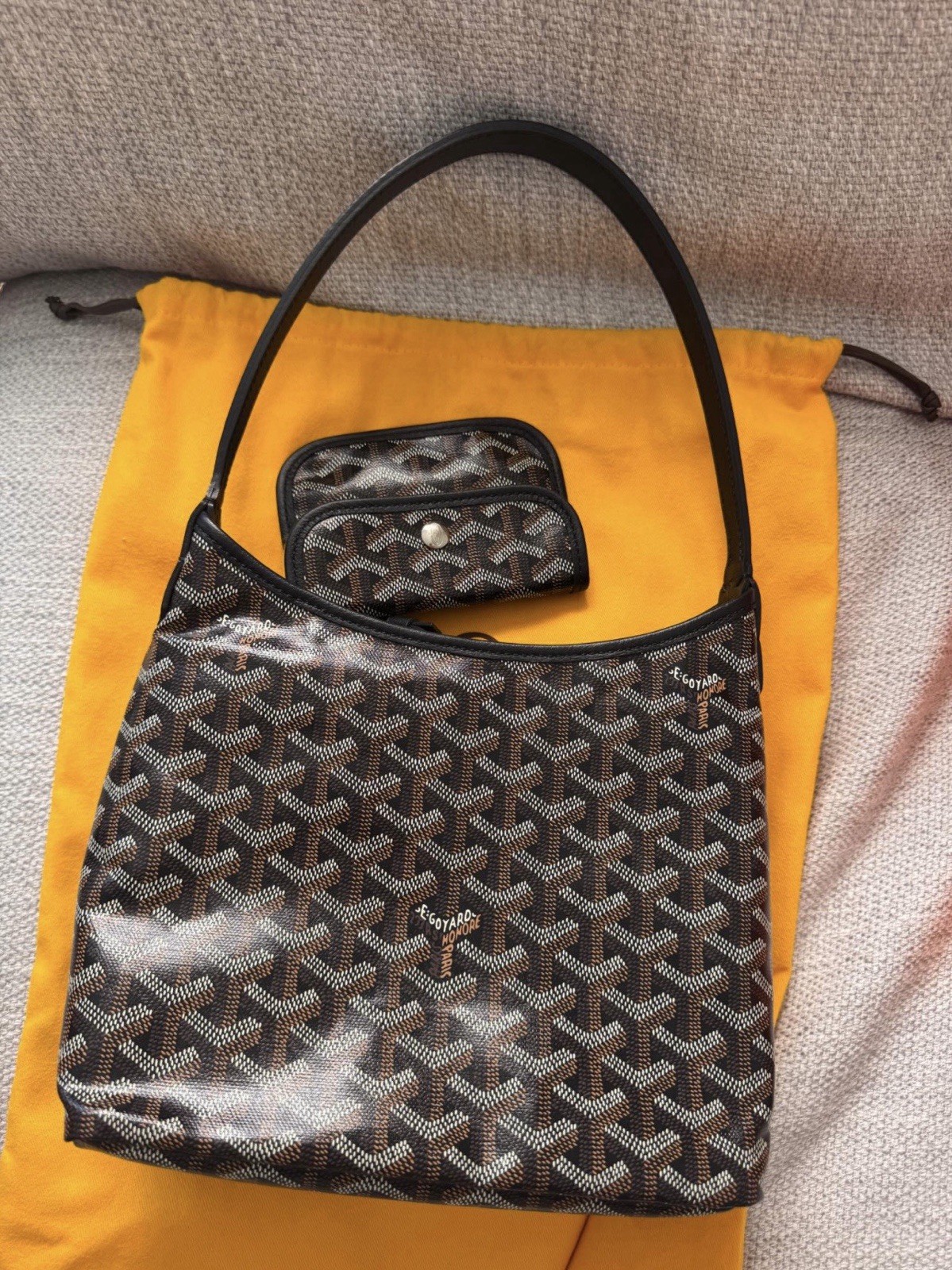 Goyard LIMITED EDITION Boheme Hobo Shoulder Bag With Tags And Dust Bag
