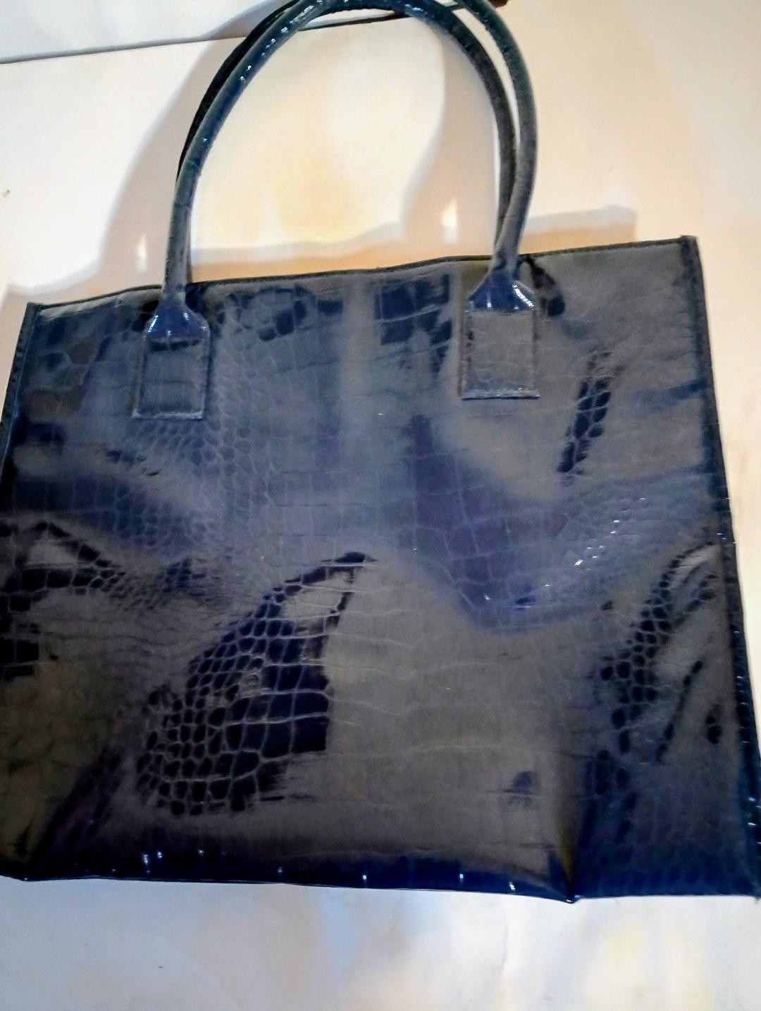 Womens Black Handbag Tote