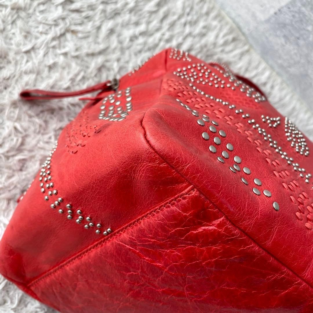 Excellent condition FRANCESCO BIASIA handbag Y2K 00S studs