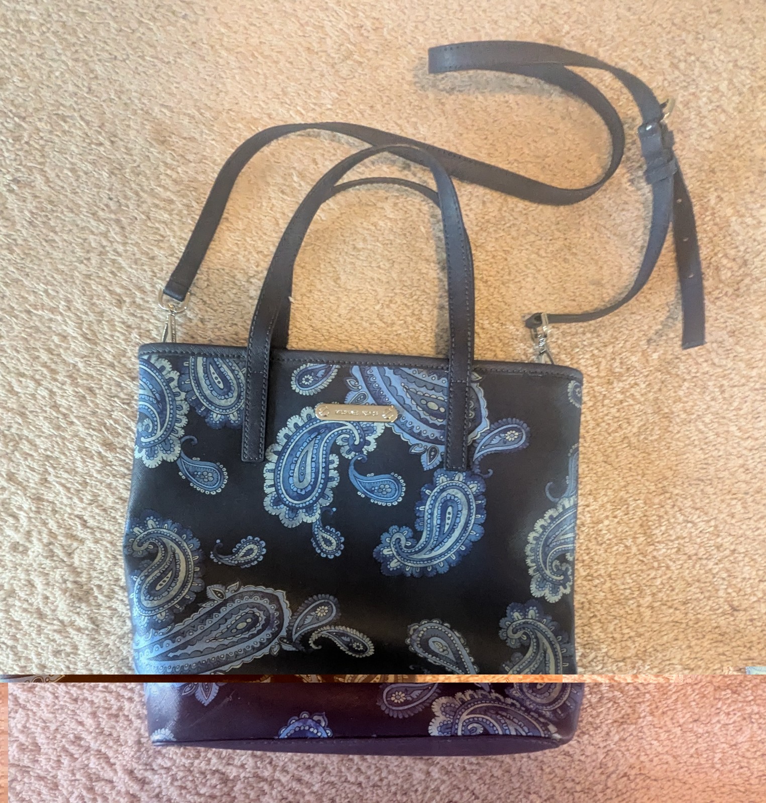 Michael Kors Blue Paisley Tote