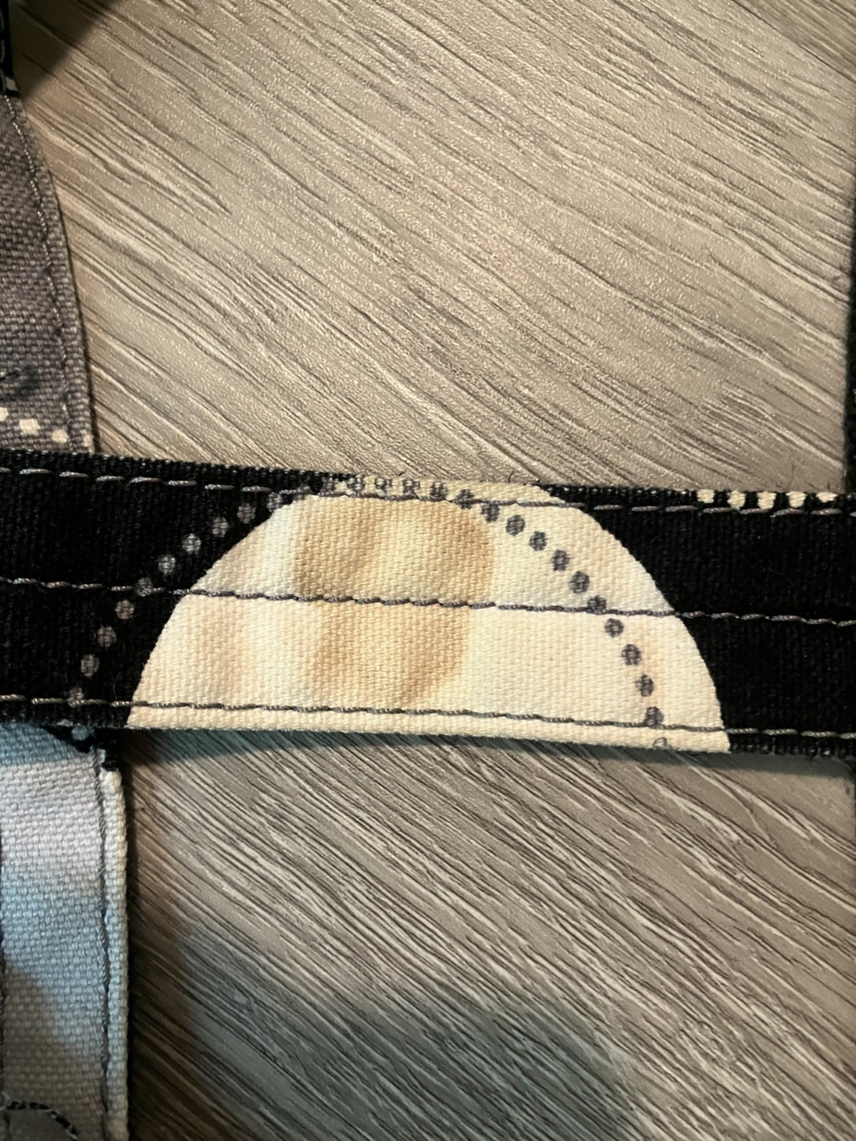 Thirtry-one 31 Retro Metro Black Dot Canvas Tote Bag