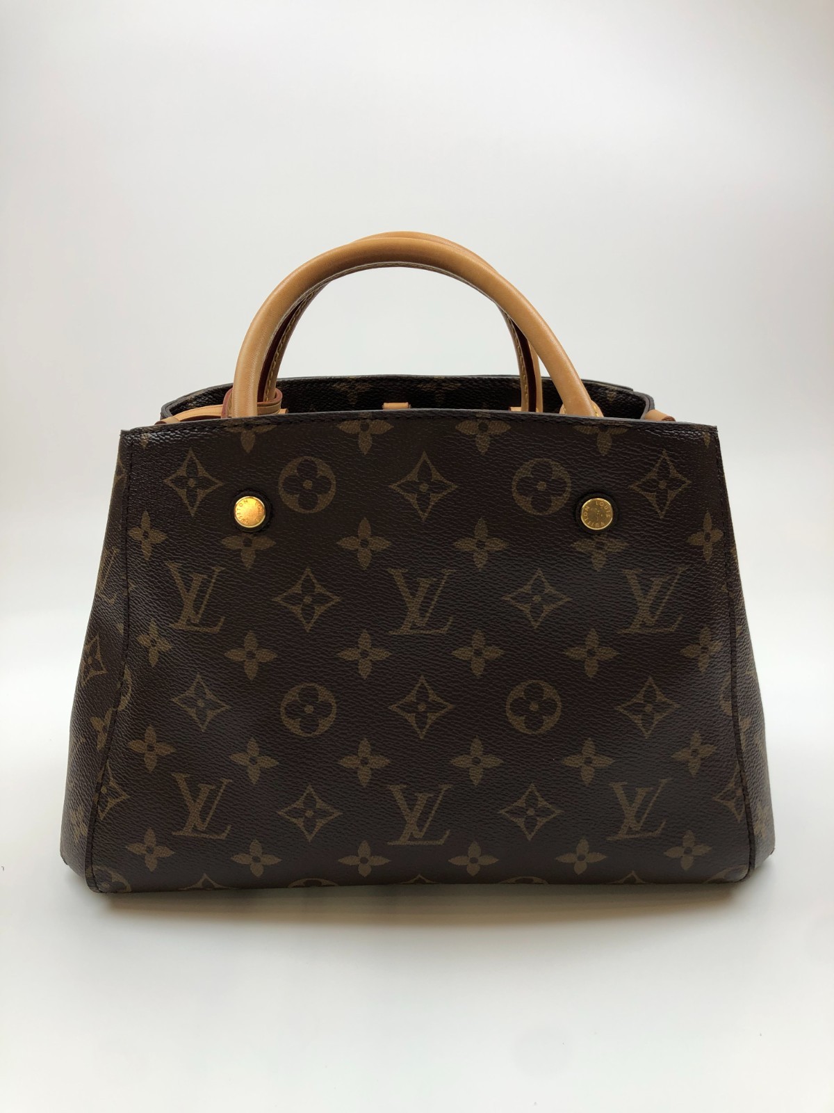 Louis Vuitton Montaigne MM Monogram Canvas Authentic Handbag With Lock
