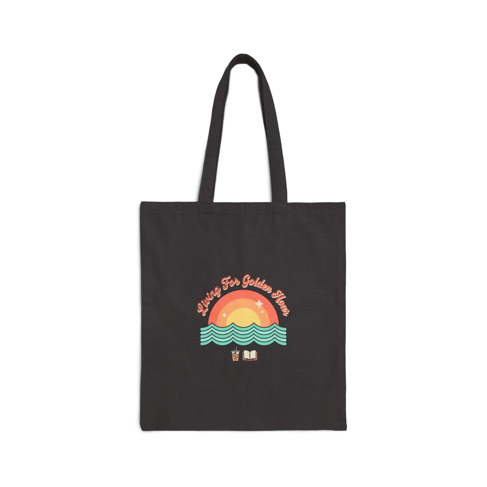 Sunny Retro Sunset Tote | summer aesthetic, coastal vibes