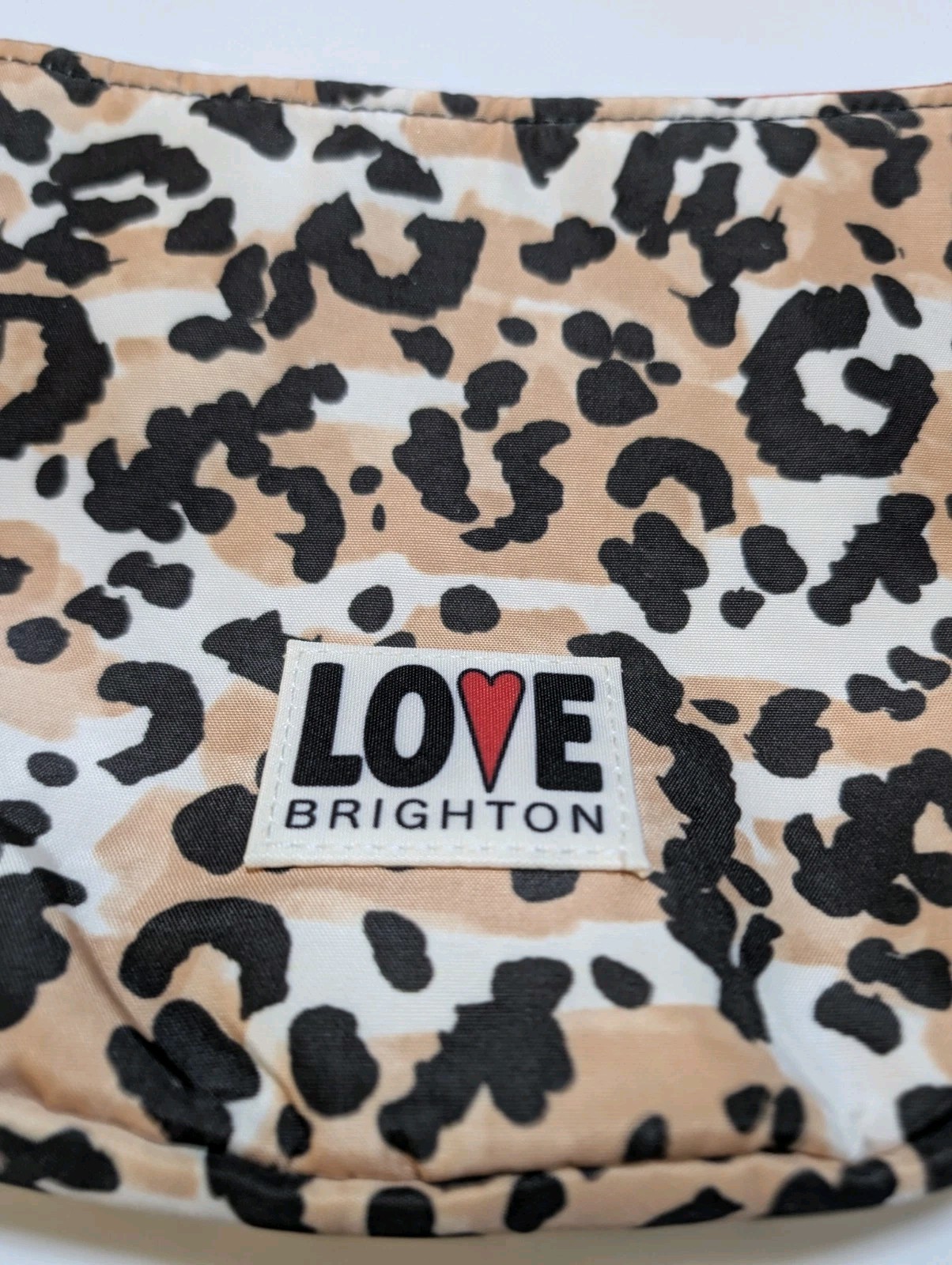 NWT BRIGHTON Leopard Print Swing Bag Spotted Love NEW Shoulder Hobo Bag