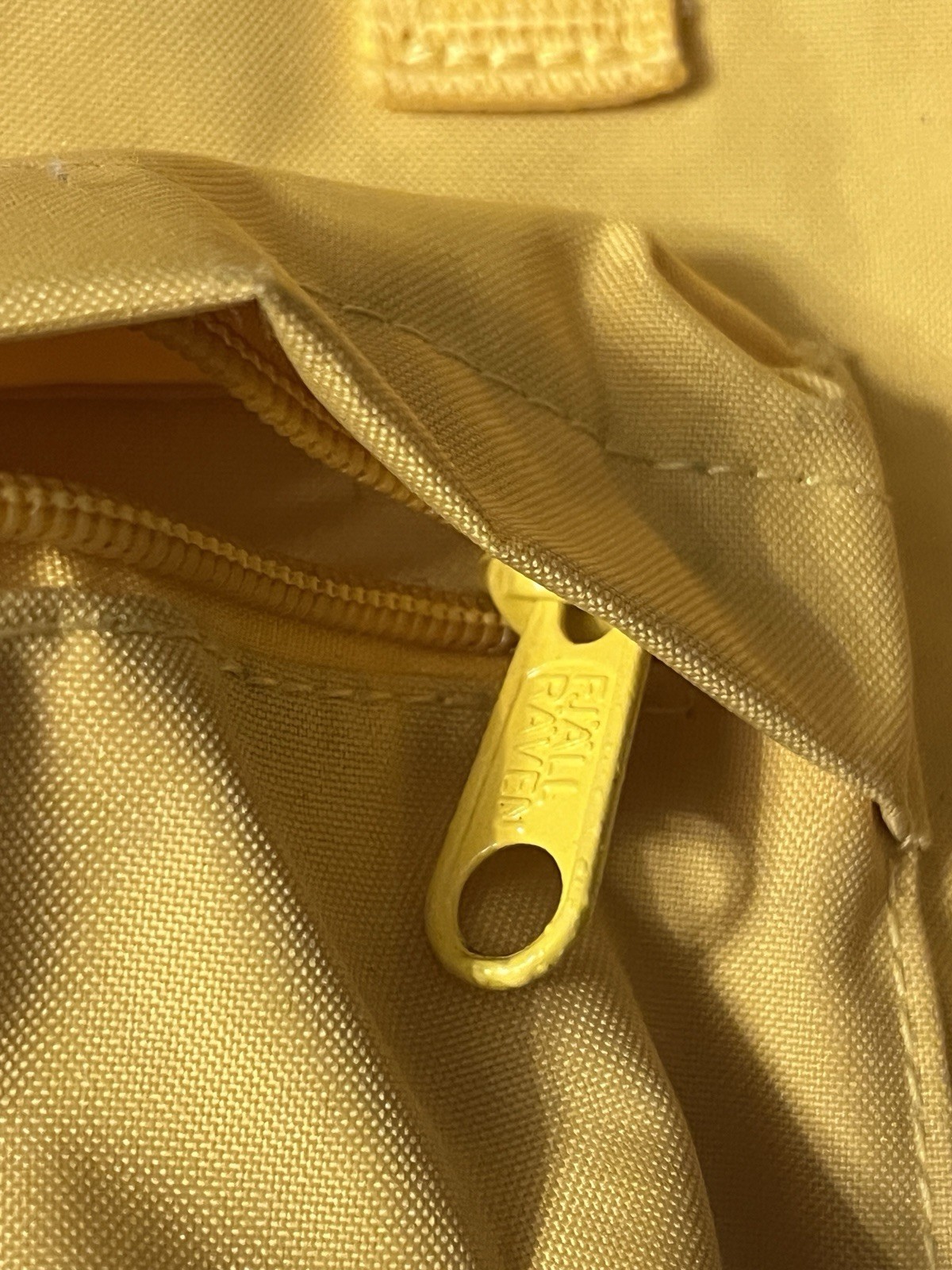 Fjallraven Kanken Everyday Outdoor Mini Backpack, Ochre Yellow, Vinylon