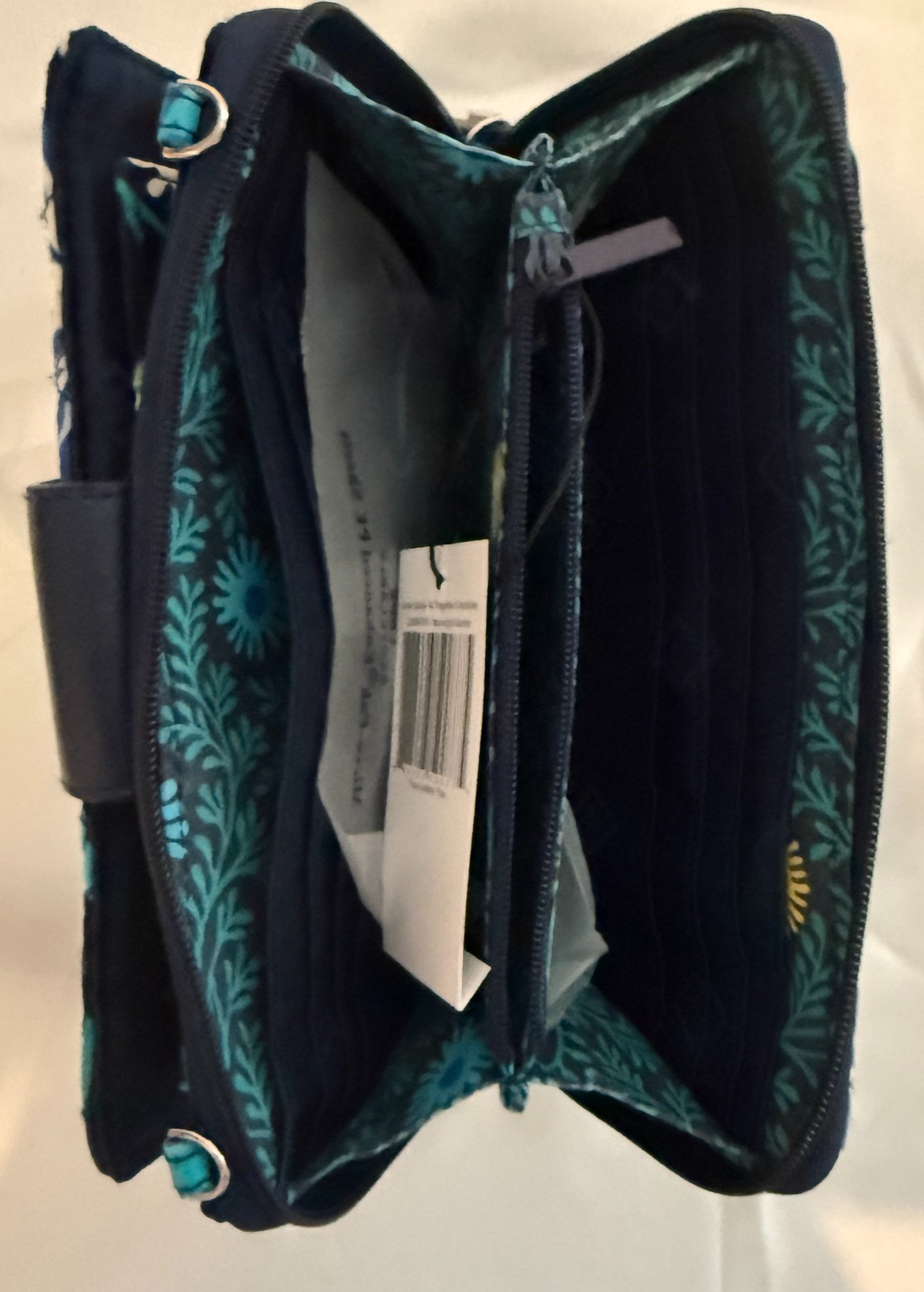 Vera Bradley Iconic Deluxe All Together Crossbody Moonlight Garden NWT (V-21)