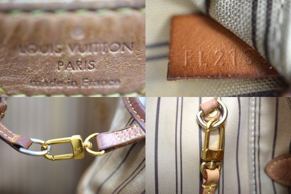 Auth Louis Vuitton Neverfull GM Tote Bag Monogram M40990 (M40157) LV 54002