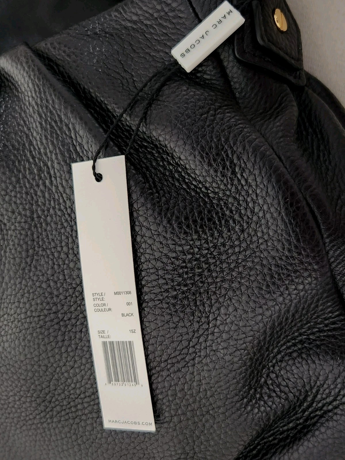 🌞MARC JACOBS NEW LIL UKITA BLACK LEATHER CROSSBODY TOP HANDLE SHOULDER BAG🌺NWT